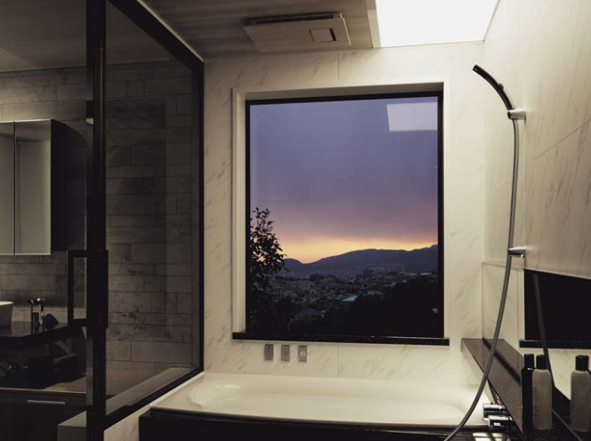 ホテルのようなガラス張りのお風呂 Lクラス パナソニックのユニットバスの評判は お風呂リフォームマニア