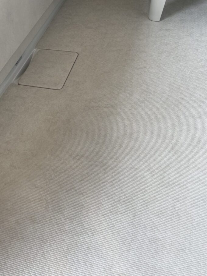 排水口付近の足ピタフロア
